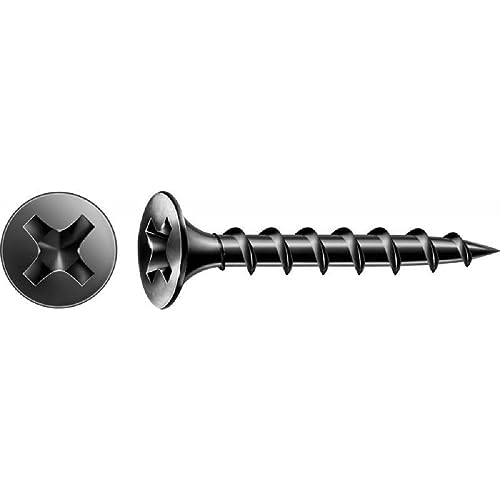SPAX GIX-B Schnellbauschrauben 3,9 x 30 mm Grobgewinde, 1000 Stück, Trompetenkopf, Kreuzschlitz-H2, Trockenbauschrauben für Holz-Unterkonstruktionen – 1891170390305