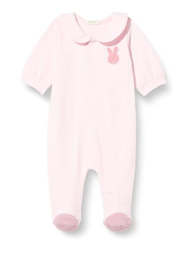 United Colors of Benetton Baby-Mädchen TUTINA 37YW0T01F Jogginganzug, Rosa Tenue 1W0, 68