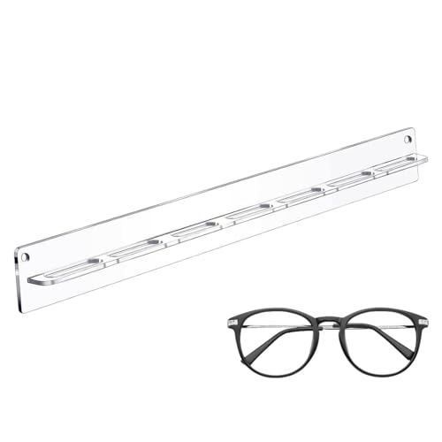 Sonnenbrillenhalter – Sonnenbrillenhalter, Wandhalterung, Acryl, transparent, für Wand, Sonnenbrillenständer, Innendekoration, Organis