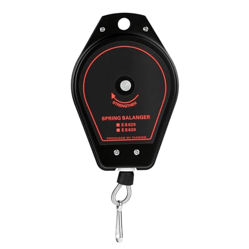 Einziehbarer Feder Balancer，Jectse ES620 Metall und Gummi 0.6-2.0kg Feder Balancer Retractable Werkzeughalter Aufhänger Federausgleicher Feder Balancer Tool