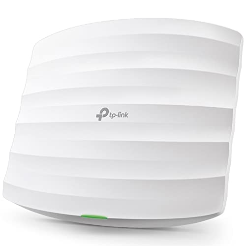 TP-Link EAP225 Dualband WLAN Access Point ( 1350 Mbit/s, 802.3af/at/passives PoE, 1 Gigabit-Ethernet-Port mit PoE, Omada SDN, zentrales Management, passend für Wand- und Deckenmontage) weiß