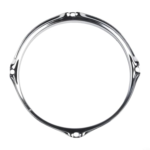 Schützender Metall-Felgenschutz exklusiv für Snaredrums in Standardgröße, mühelose Einrichtung (8 Zoll)