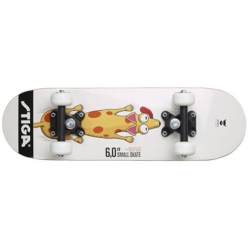 STIGA Skateboard Dog 6.0 für Anfänger - Weiss