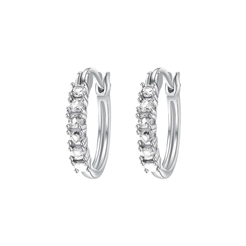 outlet angebote 925 Sterling Silber Ohrstecker für Frauen 1 cent artikel Hypoallergen Diamant Ohrringe Damen Schmuck Geschenke für Frauen Geburtstagsfeier Meine Bestellungen Anzeigen Warehouse Deal