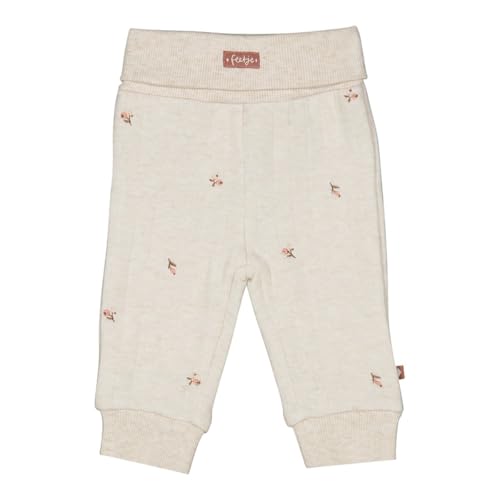 Feetje Baby-Mädchen Hose AOP - Little Rosebud, Natur Melange, 74