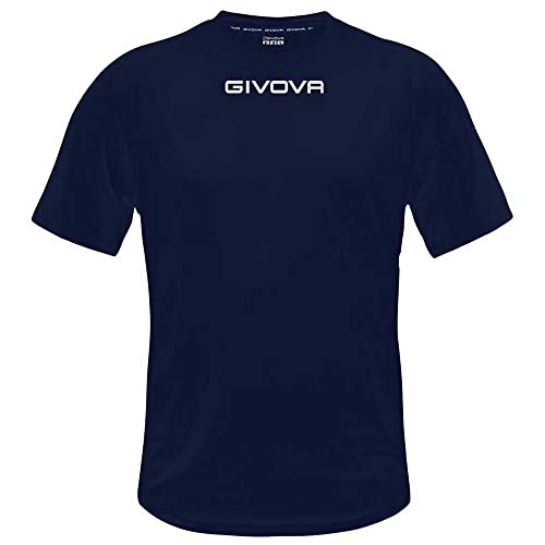 Givova Herren MAC01-0004-3XL T-Shirt, Blau, 56