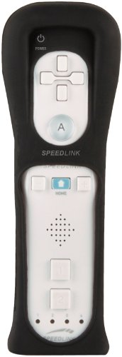 Speedlink Guard Wii/Wii U Schutzhülle für Nintendo Wiimote (perfekt angepasste Silikonhülle) schwarz