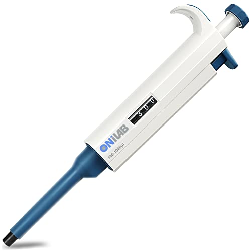 ONiLAB Labor-Mikropipette, einstellbares Volumen Einkanalpipetten, 100-1000ul