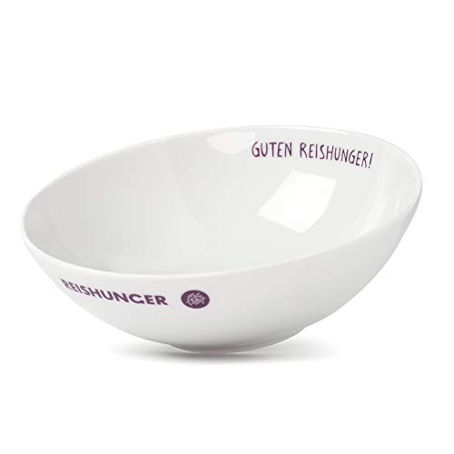 Reishunger Reisschale, Servierschale aus Porzellan, Ø 21 cm (1 Stück)