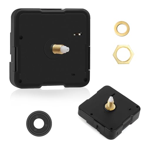 Lautloses Quarz-Uhrwerk，Uhrwerk-Set，Quarz-Uhrwerk-Ersatz，Uhrwerk für Wanduhr Uhrwerk，Wanduhr-Mechanismus，DIY-Reparatur-Teile für Wanduhr