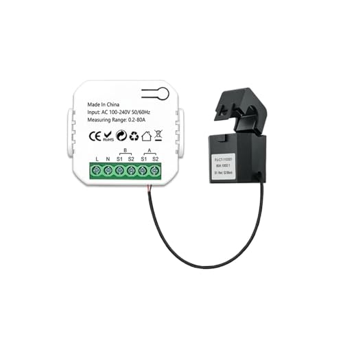 Irfora WiFi Intelligentes Energiemessgerät Solar-PV-System Stromproduktion Verbrauch Bidirektionales Überwachungsmessgerät Mobiltelefon-APP-Steuerung Leistungsmonitor mit CT