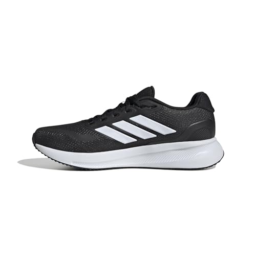 adidas Herren Runfalcon 5 Running Shoes Laufschuhe, Core Black/Cloud White/Core Black, 46 EU