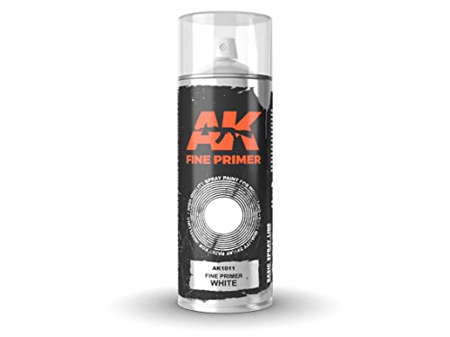AK-Interactive AK1011 FINE Primer White Spray Grundierspray Weiss