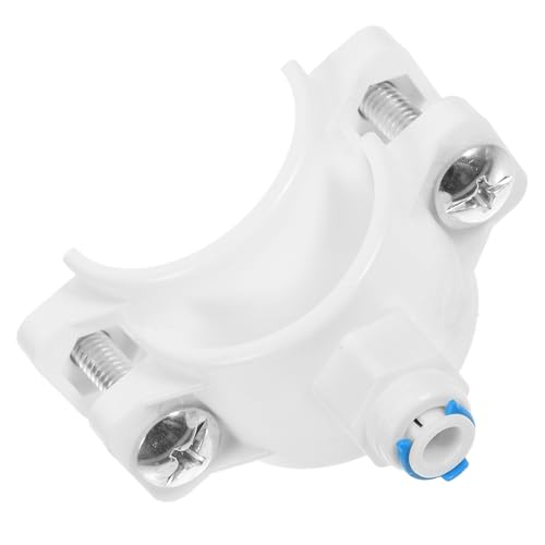 HOUDERCO Pom Wasserfilterklemme Für Untertisch Wasserfiltrationssysteme Und Umkehrosmose Abflusssattelventil Für Effiziente Abwasserentsorgung Langlebiges Pom Material Einfache