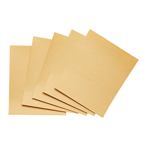 Fit For The Job 5 große Blätter im A4-Format, feines Schleifpapier zum Schleifen von Holz, Möbeln, Metall, Putz für Heimwerkerarbeiten, Dekorieren und mehr, 230mm x 280mm