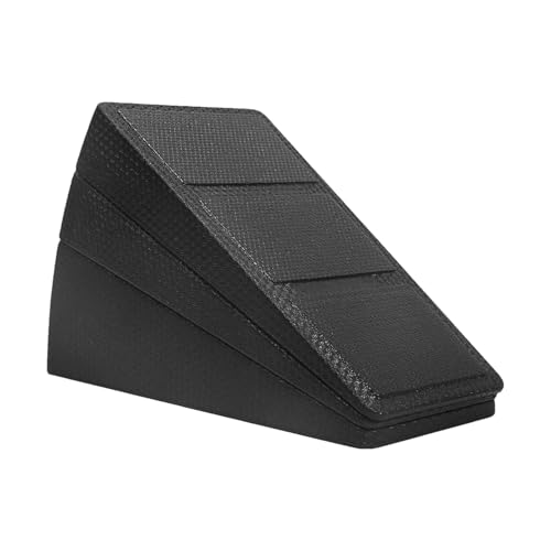Kalbsstrecke - 3 -Stufe einstellbare Slant -Board | Anti-Schlupf-Fußneigungscheibe | Stabiler Baublock für Übungsfitness Yoga Pilates Home Fitnessraining Training