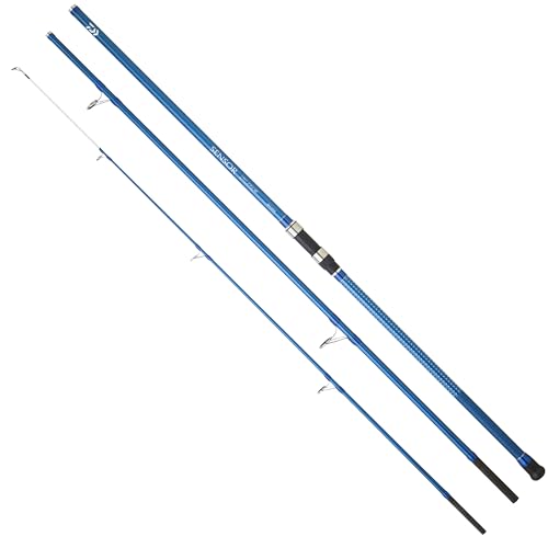 DAIWA Sensor Surf, 4,20m, 14 Fuß,100-200g, 3 Teile, Tubular-Spitze, Angelrute zum Brandungsangeln, 11712-426