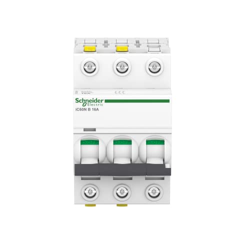 Schneider Electric Leitungsschutzchalter ACTI9 IC60N 3P 16A B, A9F03316