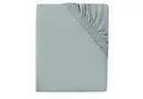 Jollein Spannbettlaken Jersey - Für Wiegen - Sea Green - 40/50x80/90cm - 100% Baumwolle - Spannbetttuch - Oeko-TEX Zertifiziert