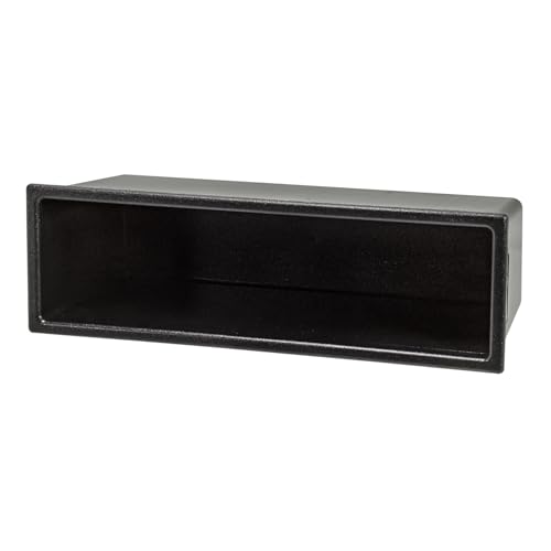 tomzz Audio 2400-007-1 KFZ Universal Ablagefach Staufach Radiorahmen kurz 1-DIN 182 x 53 x 65mm