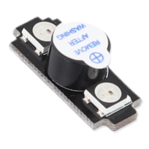 LYEAA WS2812 Aktiver Alarm-Summer Bunte RGB LED Buzzer Sounder 5V Piepton Lautsprecher for RC Freestyle Drohnen Ersatz DIY Teile