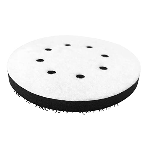 NVOQILIN Autopolitur-Pad, 12,7 cm, weicher Schaumstoff-Maschinen-Wachspolierer, super klebrig, Schaumstoff-Detail-Polierpad, gut