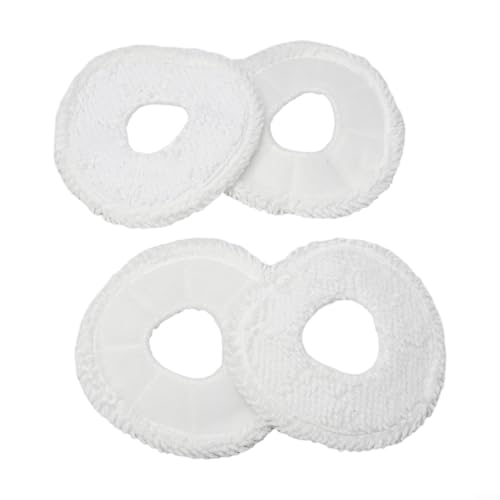 Fleckenbekämpfende Mikrofaser-Wischpads, für Narwal und Freo X Ultra J4 Roboter, bequeme Reinigung, 4 Stück