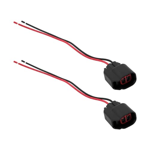 OTOTEC 2 x 2-poliger Auto-Lautsprecher-Kabelbaum, Auto-Lautsprecher-Steckverbinder, Adapter, kompatibel mit Ford, Kabellänge 14 cm