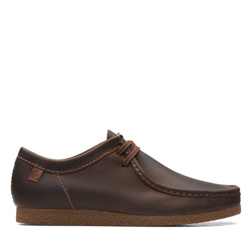 Clarks Herren Shacre Ii Run Oxford, Beeswax, 45 EU