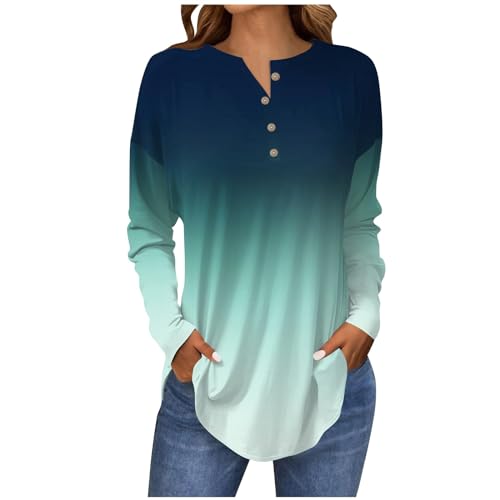 Tshirt Schwarz Damen Langarm Sportshirt Damen T Shirt Damen Longshirt Damen Große Größen Wasserfall Shirt Damen Sport Langarmshirt Damen Damen Sweatshirt Weißes T-Shirt Damen