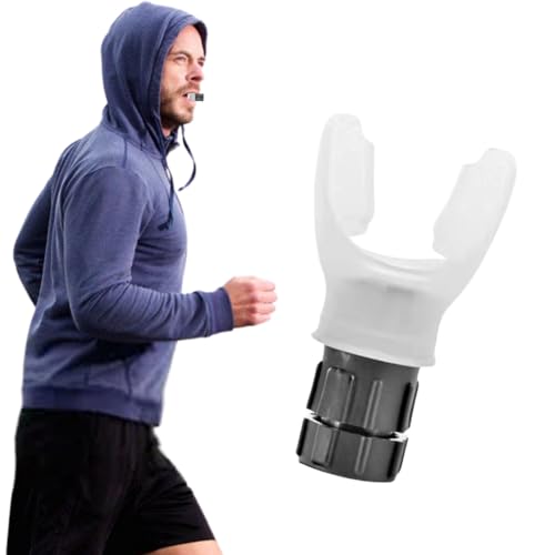 Lungentrainer Sport Atemtrainer,Atemtrainer für die Lunge, Oxyfit Lung Cleaner,Lungentrainer Hypoxie,Trainingsgerät Mit Einstellbaren Widerständen für Ausdauer Trainings