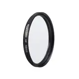 Amazon Basics 55 mm Runder UV-Schutzfilter für klarere Bilder, Schützt vor Staub, Schmutz und Kratzern