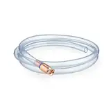 Relaxdays Pumpschlauch 187 cm Länge, Schüttelpumpe zum Umfüllen von Flüssigkeiten, manuelle Handpumpe, transparent