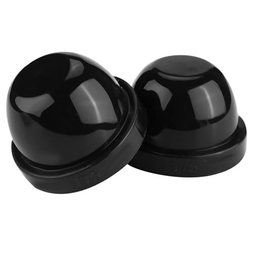 Tnfeeon 75 -mm -LED Gummi Scheinwerfer Dichtungsabdeckungen aus PVC Gummi, Universelle Passform, Einfache Installation, Halten Sie Ihre Scheinwerfer vor Wasser und Staub mit Diesen Kappen Sicher