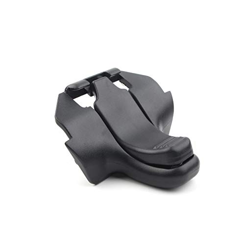Bacar LR019776 Schnalle Für den Griff der oberen Sonnenschutzabdeckung, Ersatzschnalle Für den Griff des Auto-Schiebedachs aus ABS-Kunststoff Für LR2 (Schwarz)