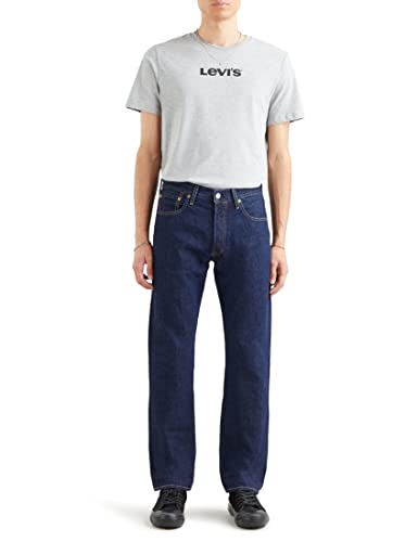 Levi's Herren 501 Original Fit Jeans Jeans, One Wash, 34W / 32L