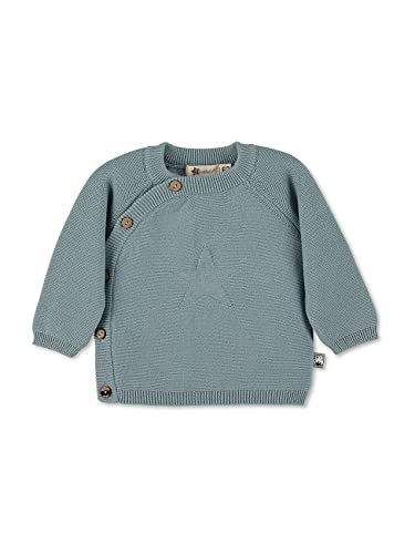 Sterntaler Mädchen GOTS Strick-Jacke Stern Babyjacke, grün, 56