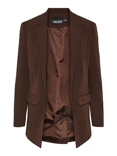 PIECES Damen Pcbossy Loose Noos Blazer, Chicory Coffee, M EU