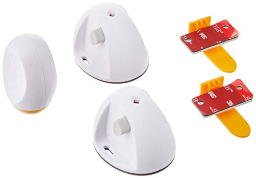 Safety 1st Selbstklebendes Magnetverschluss-System, 2 Schlösser und 1 Schlüssel