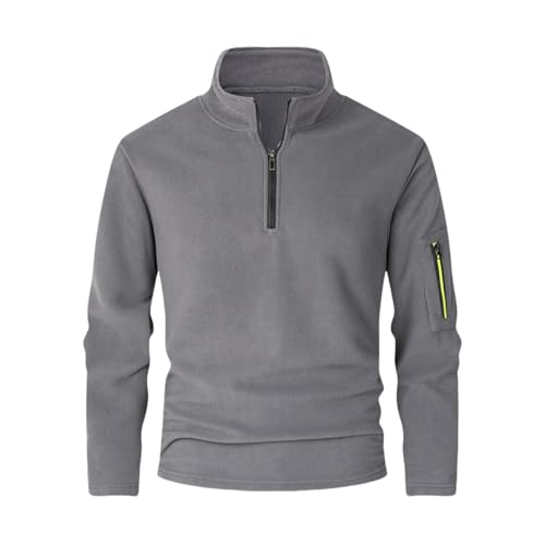 Arbeitspullover Herren 2025 Pullover Herren Ohne Kapuze Männer für Solid Arbeitspullover Oversize Sweatshirt Rundhals Winter Sport Arbeitspullover Sweater Men Alphanumerisch