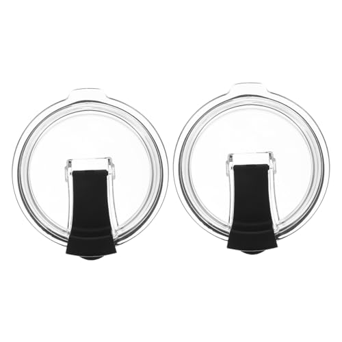 Zerodeko 2sets Ersatzdeckel Für Becherdichtung Für 20 Oz Reisebecher Schwarz 2 Stücke * 2
