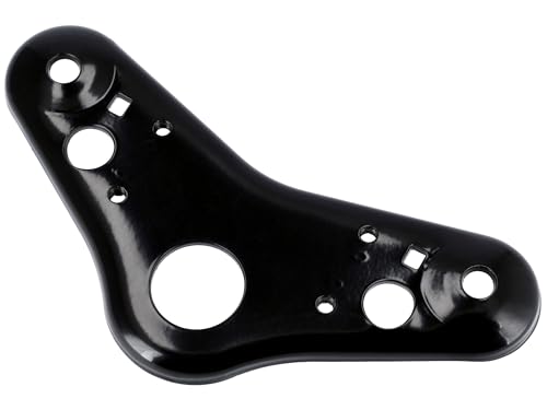 Gabelführung, Gabelbrücke oben, Schwarz - für Simson S50, S51, S70