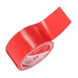 Zerodeko 1 Rolle breites klebeband farbiges klebeband Elektrisches Klebeband Dekorationsklebeband industrie klebeband einzelnes Band Teppichklebeband starkes Klebeband rot