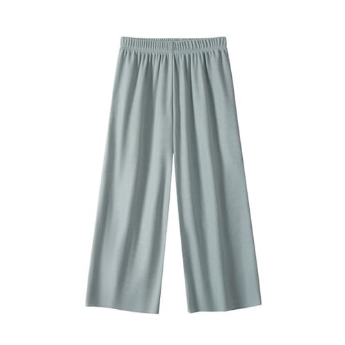 Mädchen Leinenhose Einfarbig Sommerhose Stoffhose Bequeme Atmungsaktiv Hosen Sporthose Elastische Taille Luftige Freizeithose Loose Outdoorhose Kinder Casual Sweatpants Sweathose