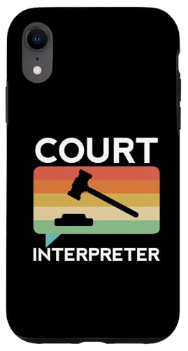 Gerichtsdolmetscher Sprachübersetzung Student Oral Medical Hülle für iPhone XR