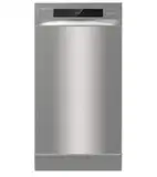 Gorenje GS 541D10 X Freistehender Geschirrspüler / SuperSilent / 11 Maßgedecke / 5 Programme / Programmanzeige / TotalDry / Silber, 45 cm breit