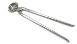 Rhein Instrumente Hufzange für Pferde - Hufschneidezange 35,5 cm aus Carbonstahl- spezielles Messer, um den bestmöglichen Schnitt zu sichern-inkl. Etui