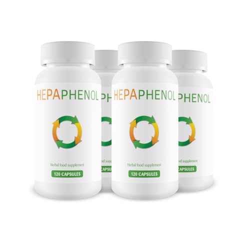 Hepaphenol - Verwaltet Den Cholesterinspiegel - Schützt Uns Vor Diabetes - Steuert Unsere Energie - Schützt Uns Vor Krankheiten - 4 packungen alle 4 MONATE