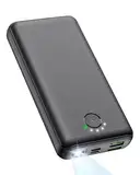Power Bank 27000mAh 22,5W Powerbank PD 20W USB C Tragbares Ladegerät mit Taschenlampe, Externer Akku Kompatibel mit Telefone