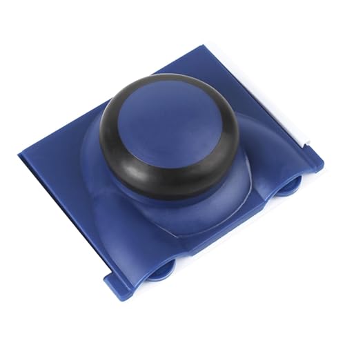 Tongdejing Paint EdgeTrimmer, Farbkanten-Werkzeug für Wandmalerei, Nylonborsten, Kanten, Eckwände und Decken, Maler, Multifunktions-Trimmer, Malerei, Wandkanten-Pad (blau)